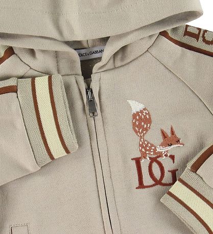 Dolce & Gabbana Cardigan - Beige m. Ræv