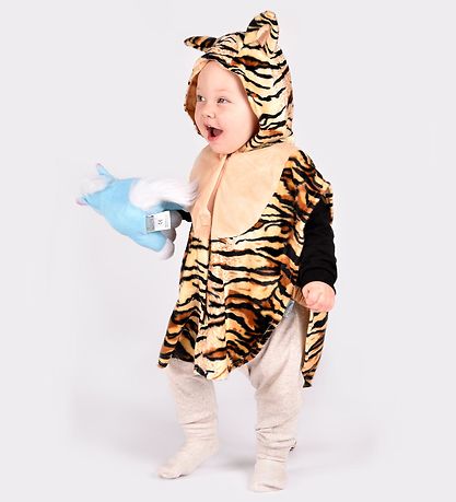 Den Goda Fen Udklædning - Tiger - Brun/Sort