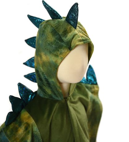 Den Goda Fen Udklædning - Dinosaur - Grøn