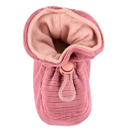 Melton Booties - Velvet - Pink