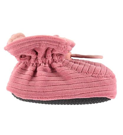 Melton Booties - Velvet - Pink