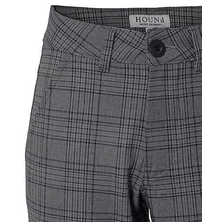 Hound Bukser - Wide Chino - Grå m. Tern