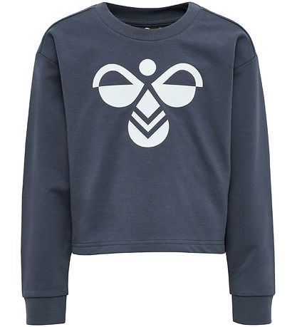 Hummel Sweatshirt - Cropped - hmlCinco - Grå
