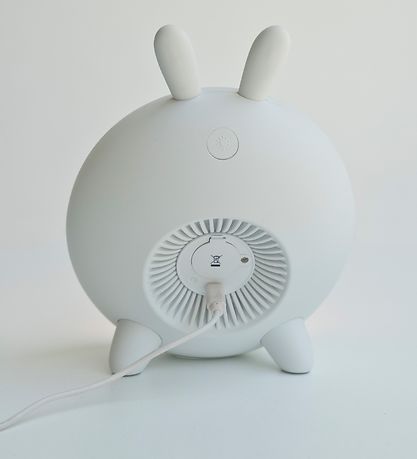 Rabbit & Friends Vækkeur m. Lys - 20x15x6 cm - Wake Up - Grøn
