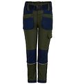 Minymo Arbejdsbukser - Grøn/Navy