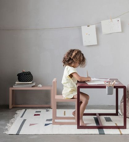 ferm Living Stol - Little Architect - Rosa