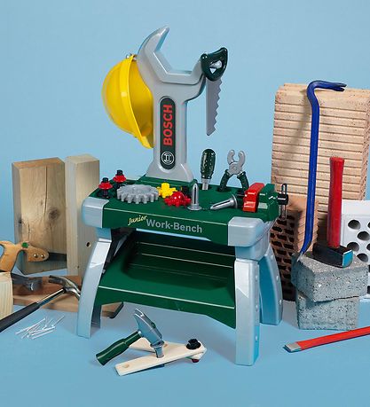 Bosch Mini Arbejdsbænk - Legetøj - Mørkegrøn
