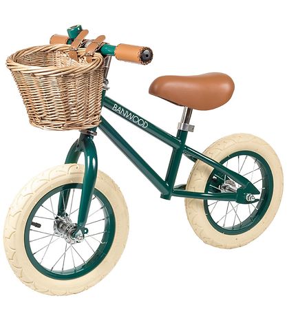 Banwood Løbecykel - First Go! - Mørkegrøn