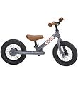 TryBike Løbecykel - Steel - Grå
