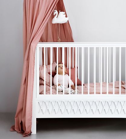 Cam Cam Babyseng - Harlequin - White