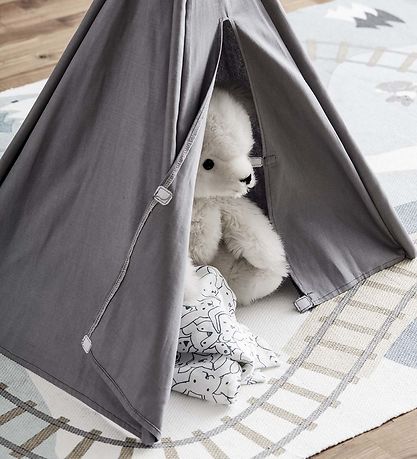 Kids Concept Legetelt - Mini Tipi - Grå