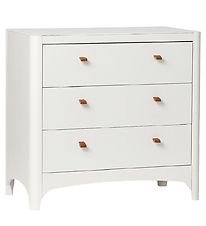 Leander Classic Kommode - 94x50x90 cm - Hvid