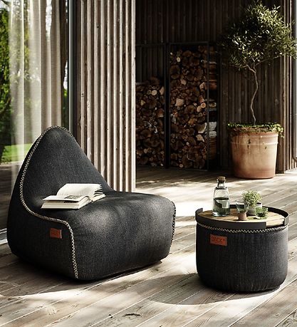 SACKit Sækkestol - Cobana Lounge Chair - 96x80x70 - Sort