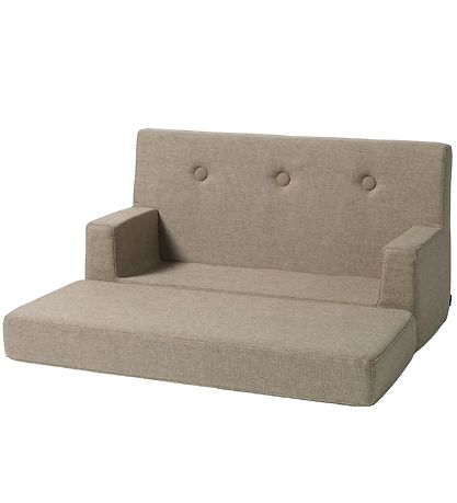 by KlipKlap Sofa - Kids Sofa - 100 cm - Sand/Sand
