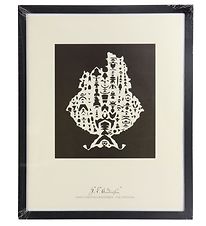 H.C. Andersen Plakat - 40x50 cm - Brudstykke