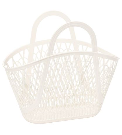 Sun Jellies Kurv - Betty - 46x20x39 cm - Cream