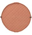 Play&Go Legetøjstæppe - Ø120 - Soft Organic - Tawny Brown