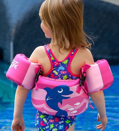 BECO Lær-At-Svømme Sæt - 15-30 Kg - Pink
