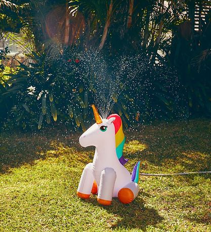 SunnyLife Sprinkler - 70x70 - Oppustelig - Enhjørning - Hvid