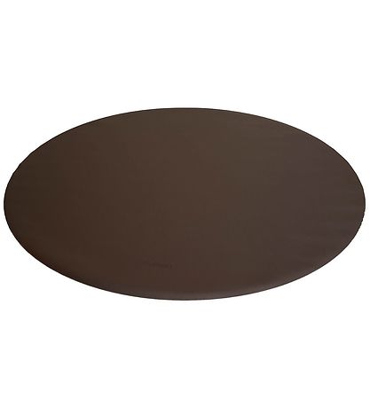Filibabba Skridsikkert Stoleunderlag - PU-læder - 110 cm - Brun