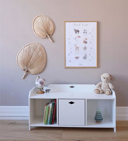 Cam Cam Opbevaringsmøbel u. Kasser - Luca - 100x48 cm - Hvid
