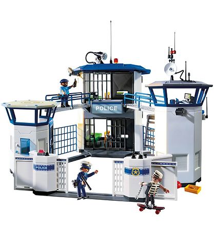 Playmobil City Action - Politistation Med Fængsel - 6919 - 256 D