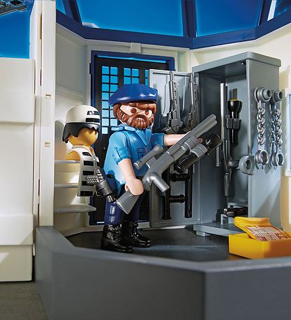 Playmobil City Action - Politistation Med Fængsel - 6919 - 256 D