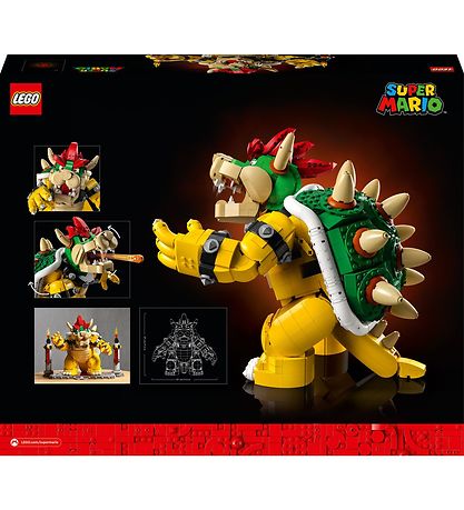 LEGO® Super Mario - Den Mægtige Bowser 71411 - 2807 Dele