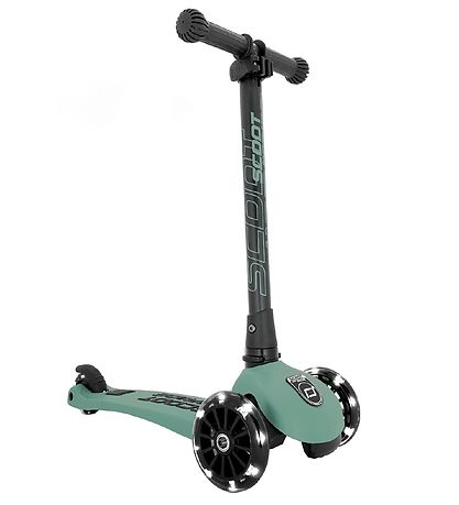 Scoot and Ride 하이웨이 킥 3 - LED - 포레스트