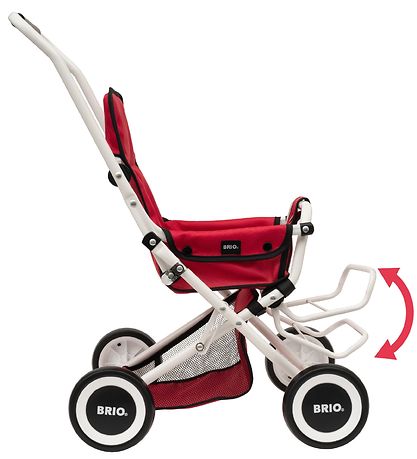 BRIO Klapvogn Til Dukker - Sitty - Rød 30284
