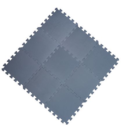 BabyDan Legegulv - 90x90 cm - Blå
