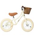 Banwood Løbecykel - First Go! - Creme m. Stjerner