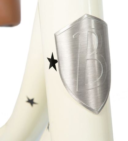 Banwood Løbecykel - First Go! - Creme m. Stjerner