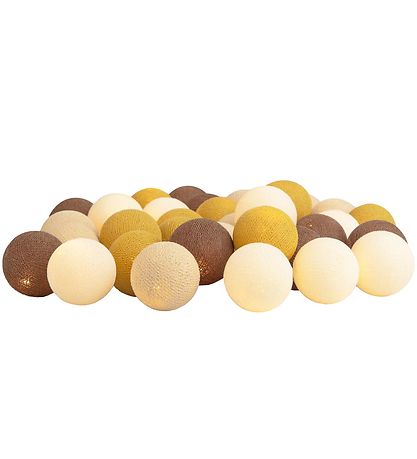 Iris Lights Lyskæde - 35 Lys - Biscotti