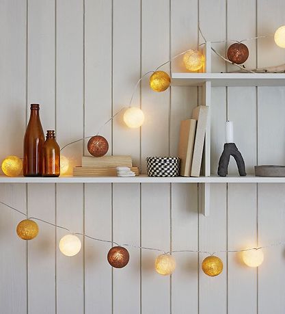 Iris Lights Lyskæde - 35 Lys - Biscotti