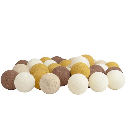 Iris Lights Lyskæde - 35 Lys - Biscotti