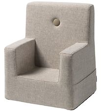 by KlipKlap Lænestol - Kids Chair - 43x43x50 cm - Beige m. Sand
