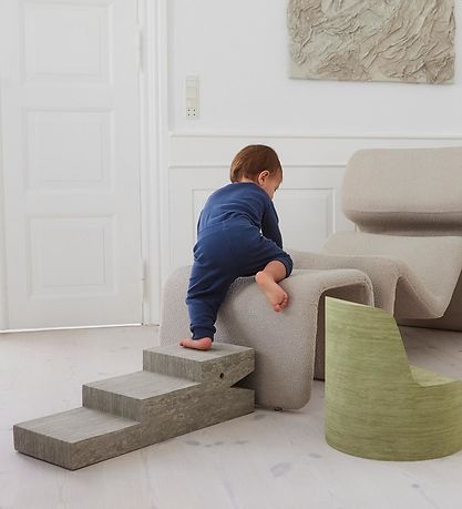 bObles Krokodille - Marble Nature - 60x24x18 cm - Moss