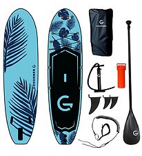 GoRunner Supboard - 320x84 cm - Flower - Blå