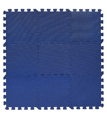 BabyDan Legegulv - 90x90 cm - Blå