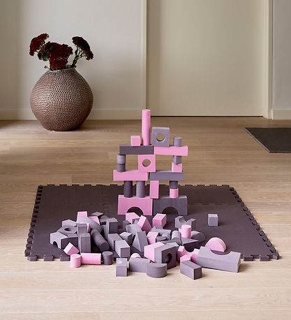 BabyDan Legegulv - 90x90 cm - Lilla