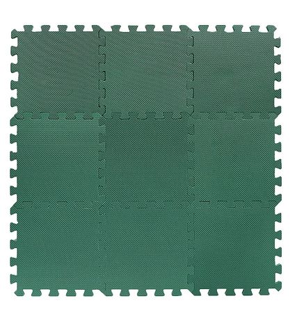BabyDan Legegulv - 90x90 cm - Grøn