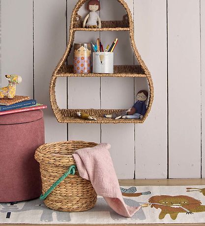 Bloomingville Kurv - 29x25 cm - Runni - Vandhyacint - Natur