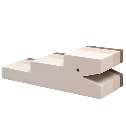 bObles Krokodille - 60x24x18 cm - Sand Grey