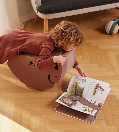 bObles Elefant - Stor - 55x21x31 cm - Sand Grey