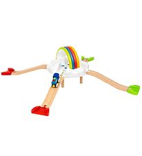 BRIO Togbane - Min Første Togbane - Light Up Regnbuesæt 36002