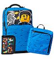 LEGO® Skoletaske m. Gymnastikpose/Penalhus - City - Police Adven