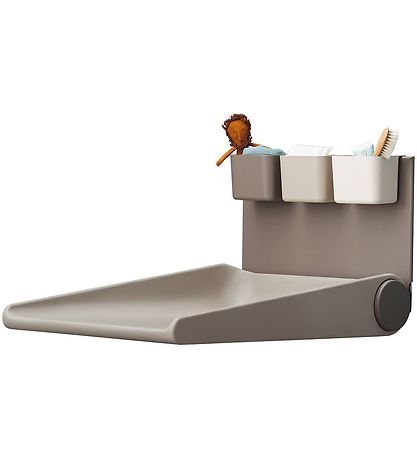 Leander Wally Puslebord - Væghængt - 56x80 cm - Cappuccino