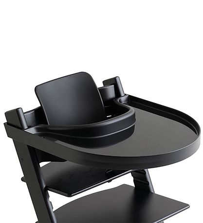 Playtray Bord Til Tripp Trapp Højstol - 47,5x27,5 cm - Sort