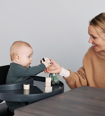 Playtray Bord Til Tripp Trapp Højstol - 47,5x27,5 cm - Sort